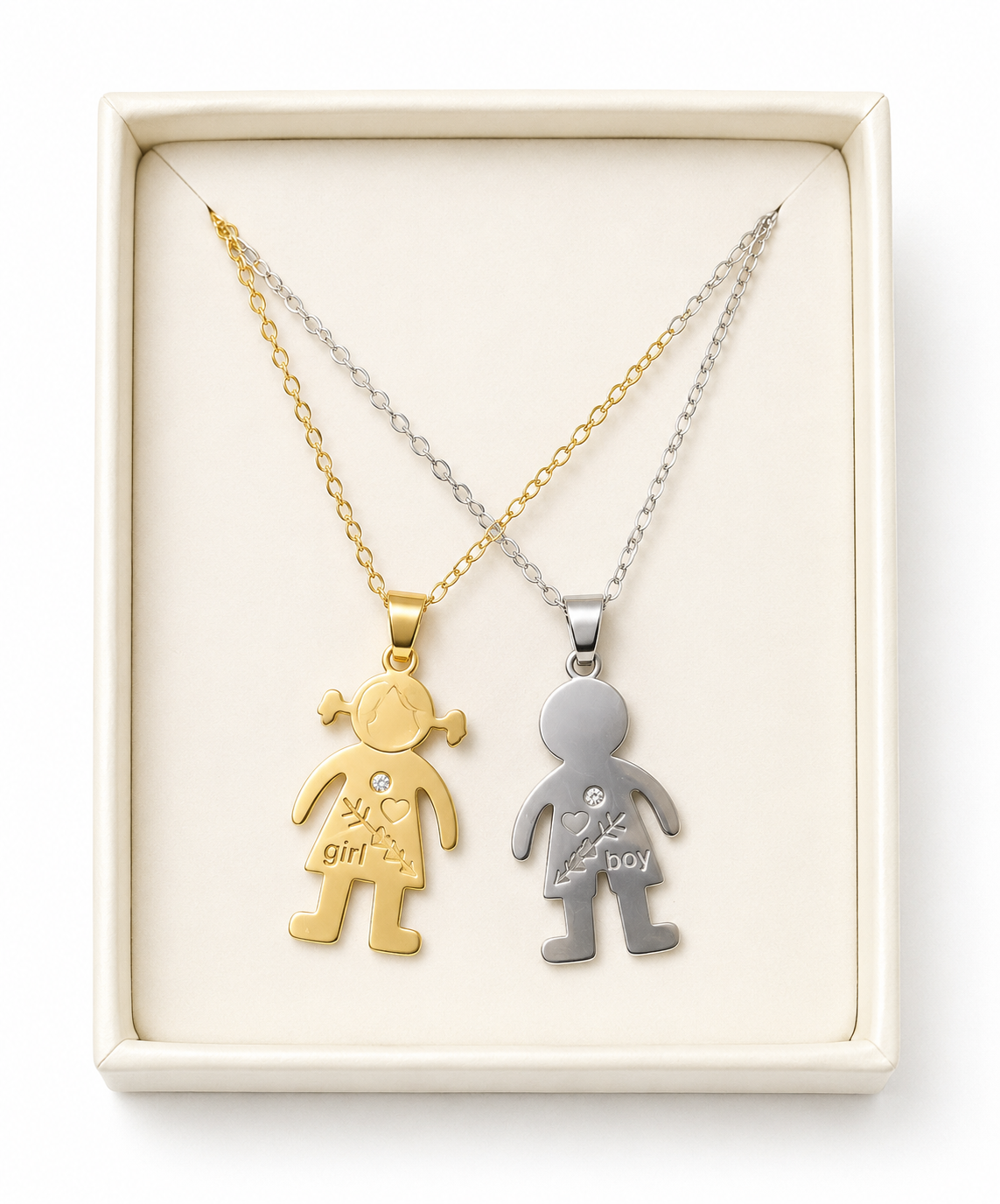 Golden Double-Layer Lariat Necklace