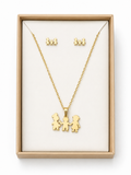 Golden Family Love Necklace