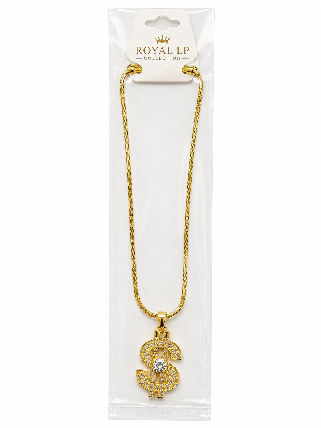 Royal LP Dollar Sign Necklace ✨