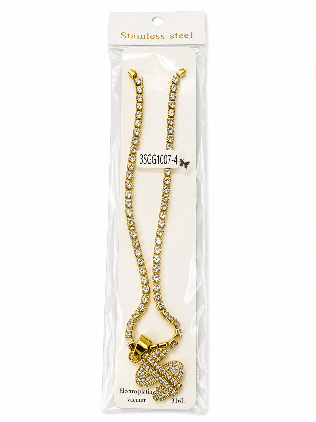 Royal Sparkle Tennis Necklace