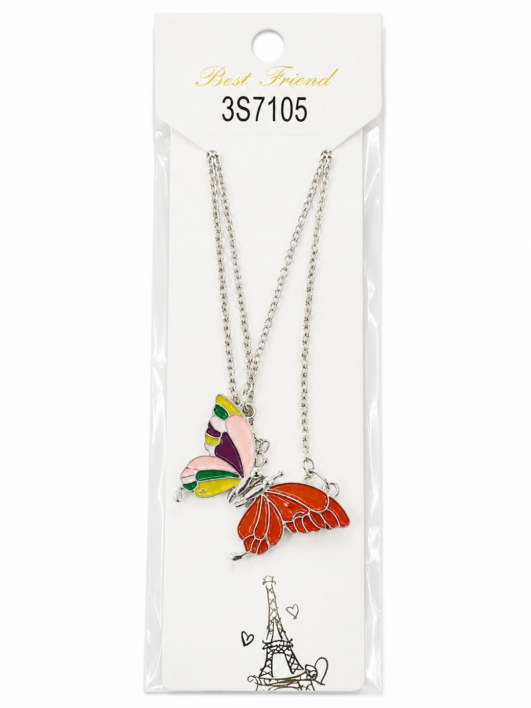 Royal Butterfly Duo Necklace